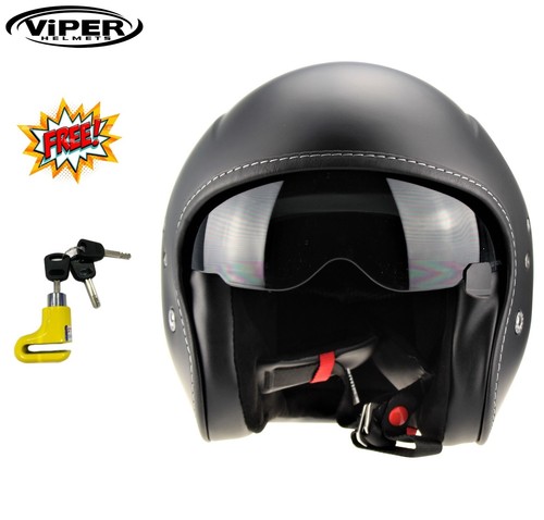 Casco jet moto viper - viper, open
